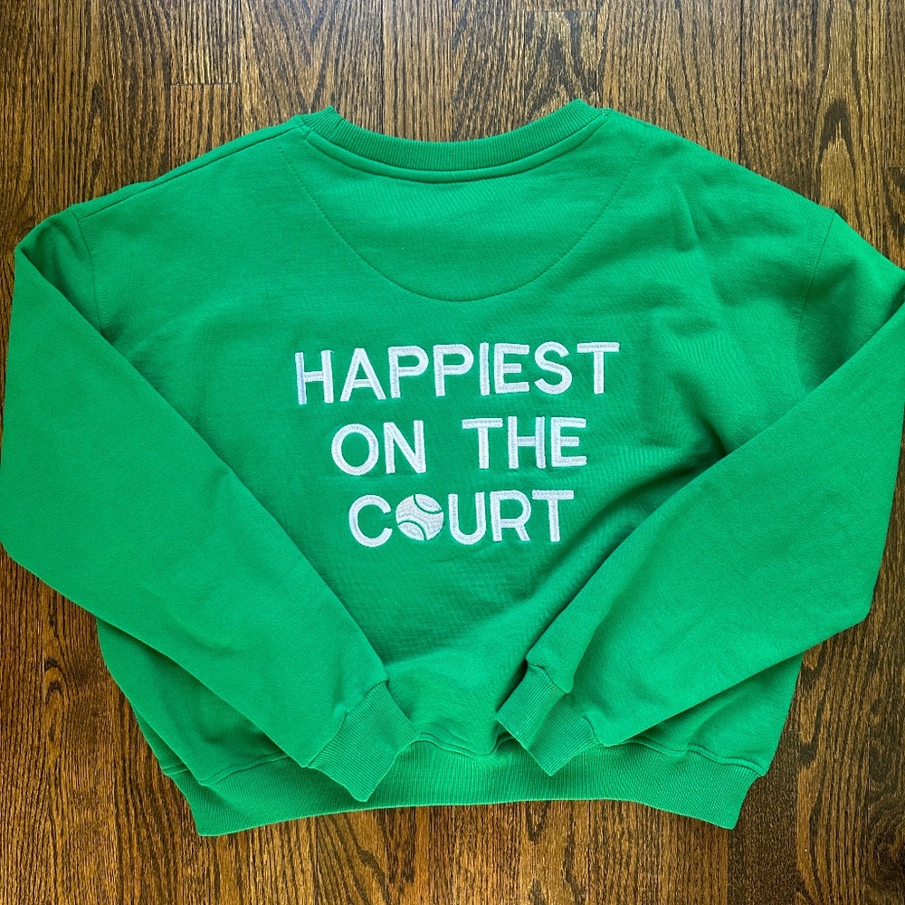 NWOT Happiest on the court sweatshirt